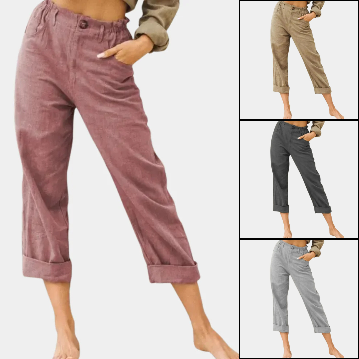 Alisa - Casual women's trousers