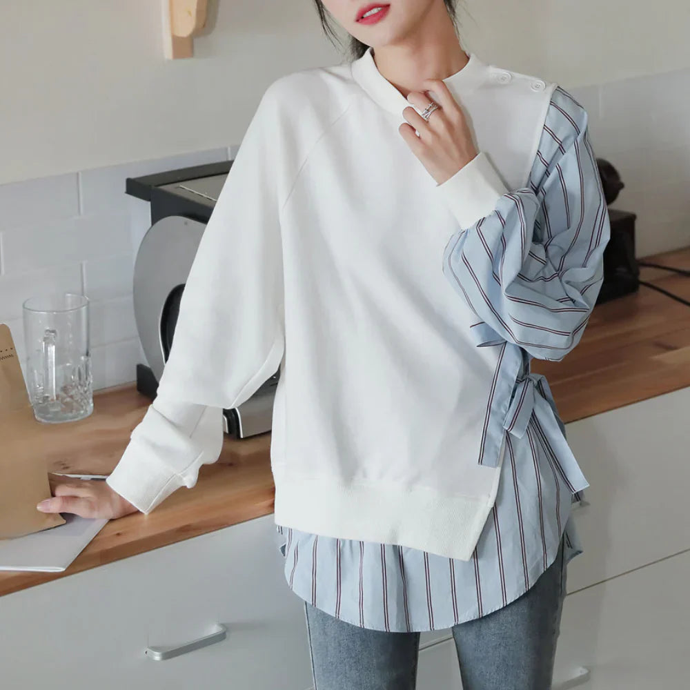 Aliz - Effortlessly elegant striped shirt