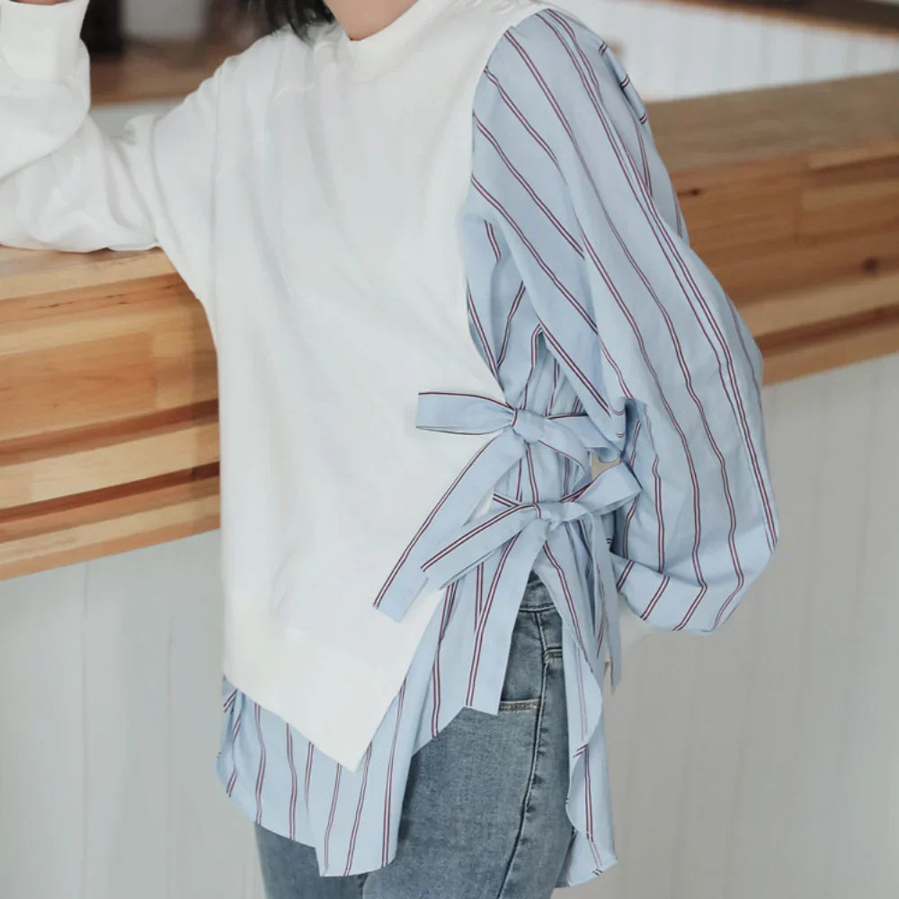Aliz - Effortlessly elegant striped shirt