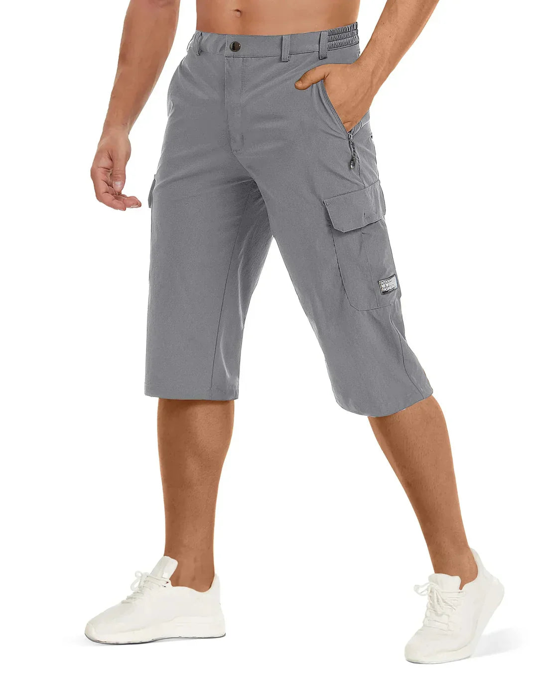 BASILE - Lightweight and quick-drying cargo shorts