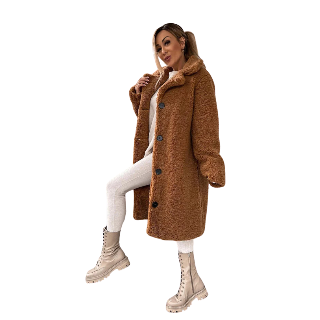 Colette | Stylish Wool Winter Coat – Elegant Warmth for Everyday Wear
