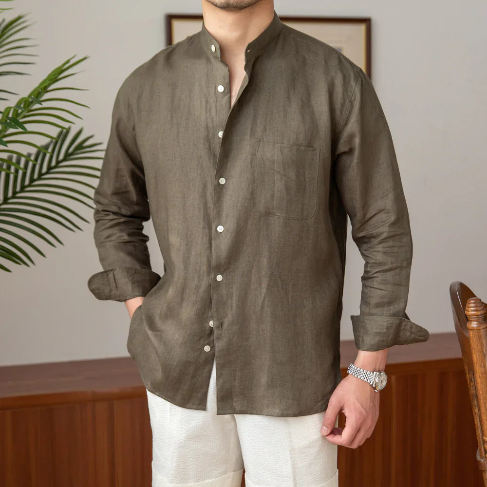 Gerardo | Men's Linen Shirt – Breathable, Elegant, All-Season Style