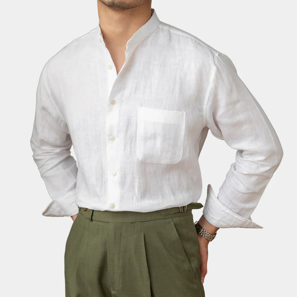 Gerardo | Men's Linen Shirt – Breathable, Elegant, All-Season Style