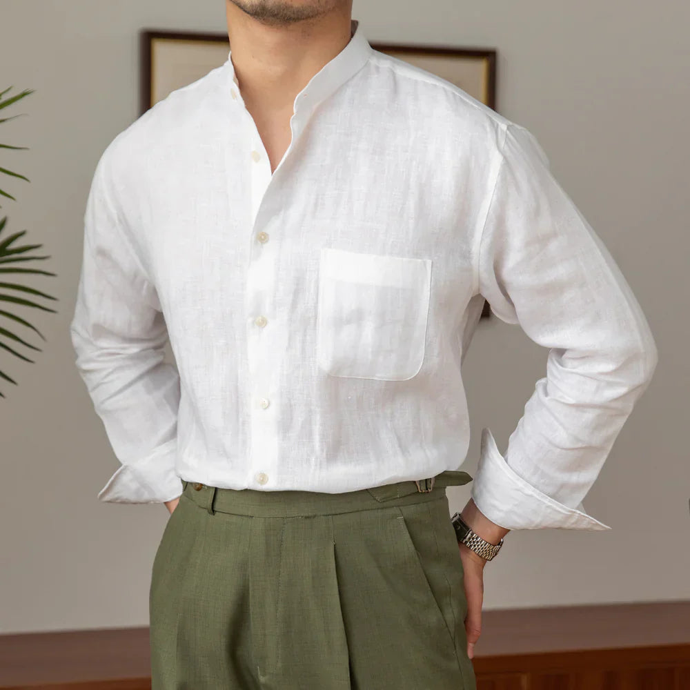 Gerardo | Men's Linen Shirt – Breathable, Elegant, All-Season Style