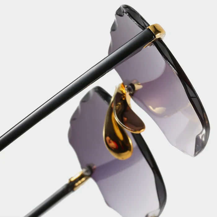 Idris | Diamond-Cut Sunglasses – Sleek Luxury with UV Protection