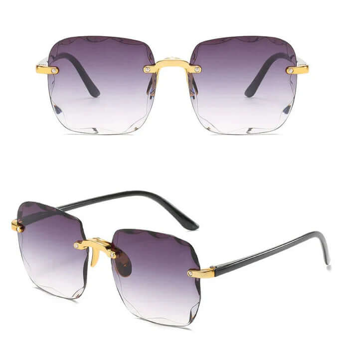 Idris | Diamond-Cut Sunglasses – Sleek Luxury with UV Protection
