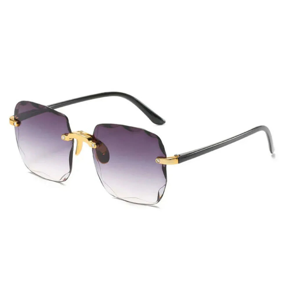 Idris | Diamond-Cut Sunglasses – Sleek Luxury with UV Protection