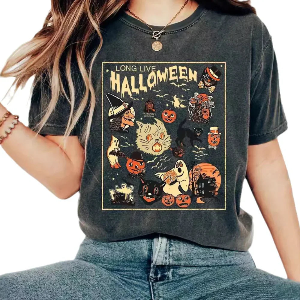 Jazmina - Casual Halloween T-shirt for women