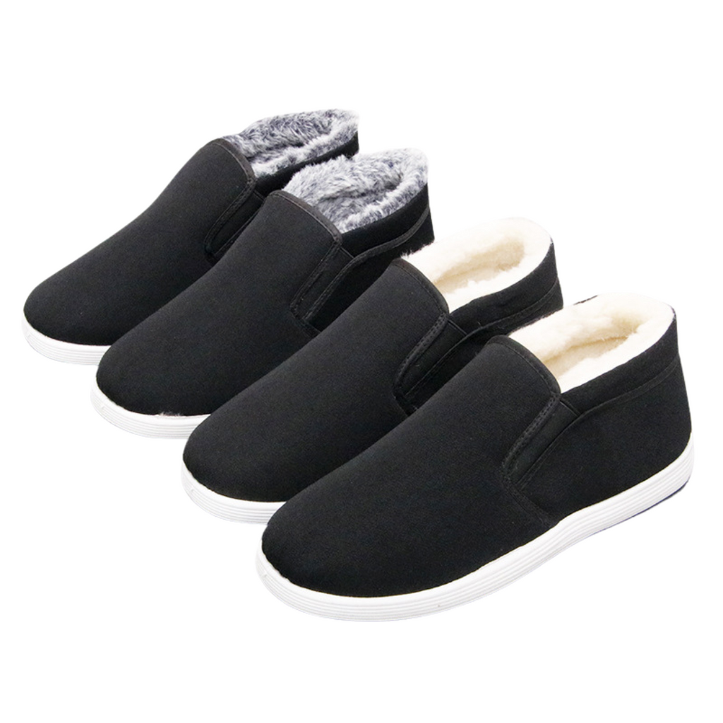 Leandro – Bottes d&#39;hiver confortables pour homme avec semelle antidérapante et doublure chaude