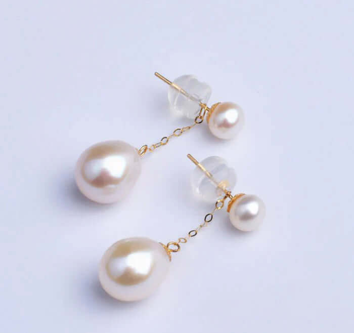 Lisa - Luxurious pearl earrings for lasting opulence