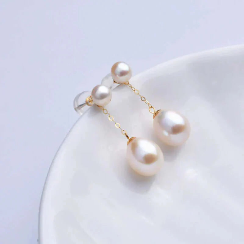 Lisa - Luxurious pearl earrings for lasting opulence