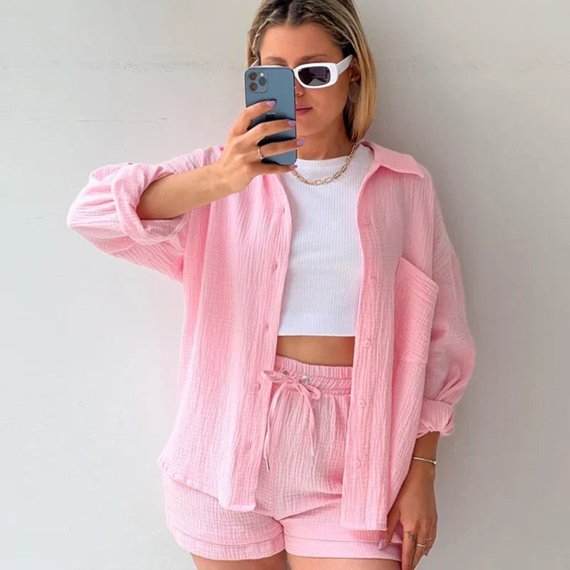 Maris | Cotton Suit for Women