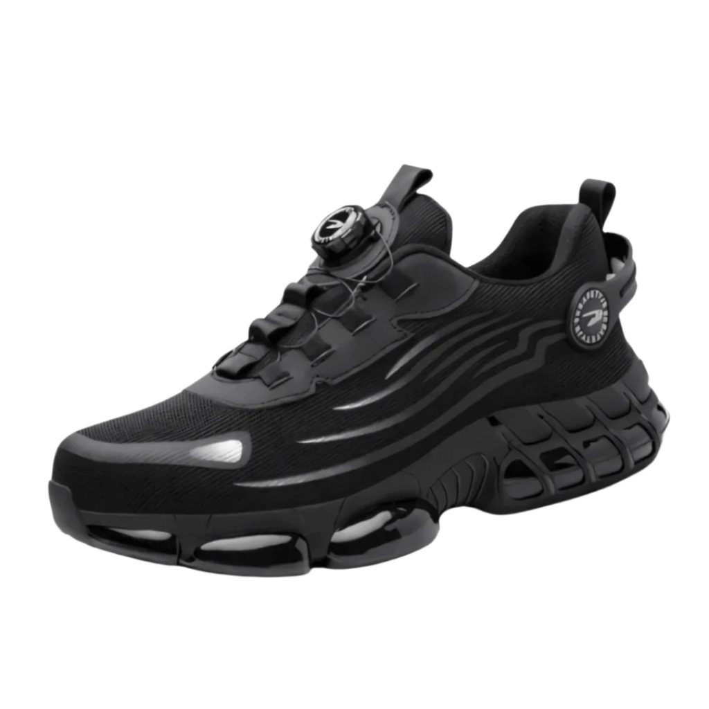 Mateus – Chaussures de sécurité pour homme avec embout en acier et support respirant