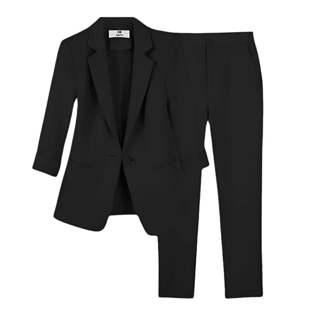 Teresa - Sophisticated ladies blazer and trouser set
